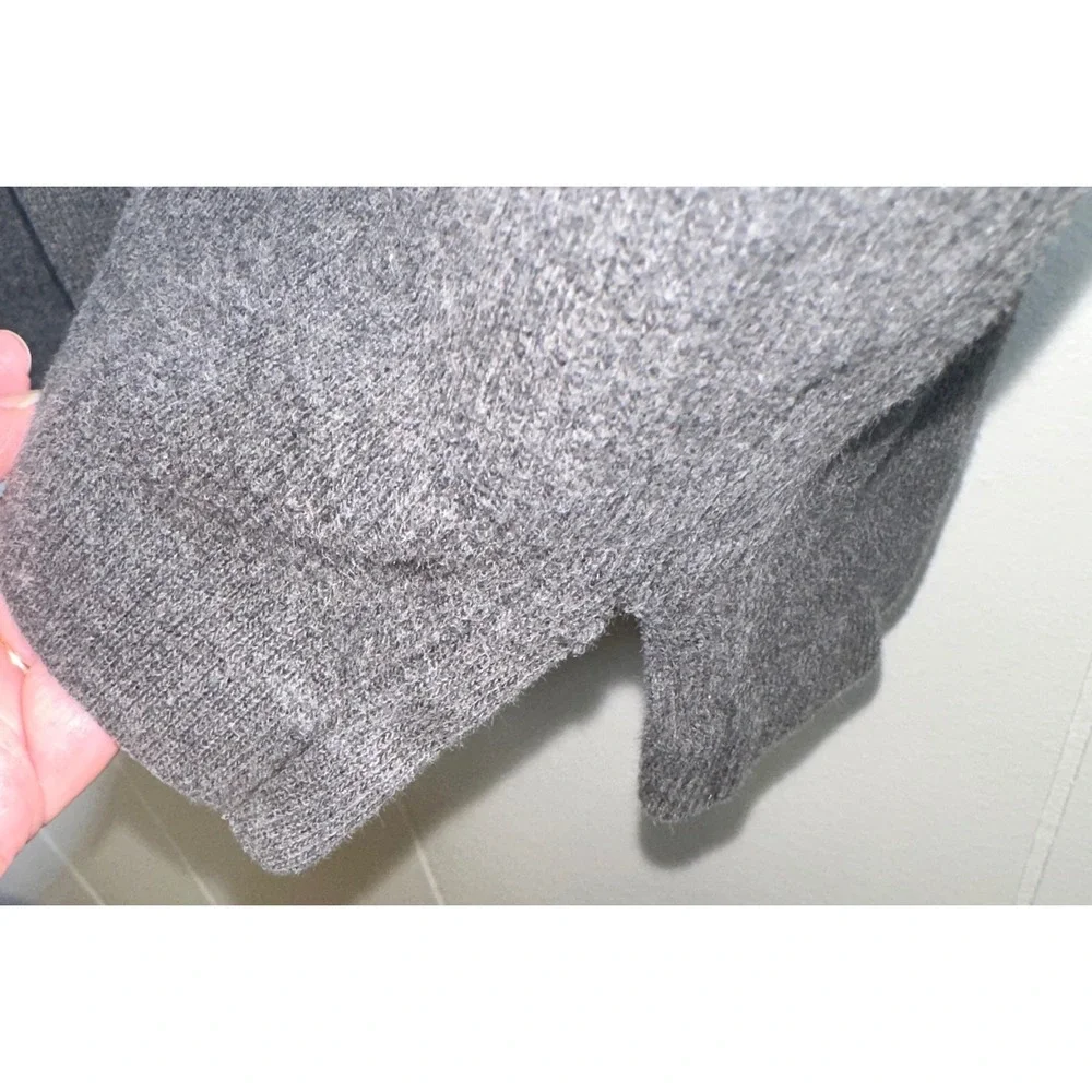 Polo Ralph Lauren Mens‎ XXL Charcoal Gray 1/4 Zip Cotton Knit Pullover Sweater